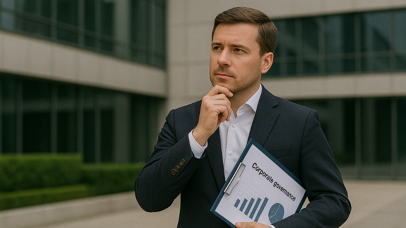 Carlos Eduardo Rosalba Padilha debate o papel da governança em startups e sua importância para atrair investidores.