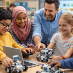A robótica educacional pode ser uma poderosa ferramenta de inclusão, ampliando a participação de todos os alunos, como destaca Gustavo Adolfo Morceli Rodrigues.