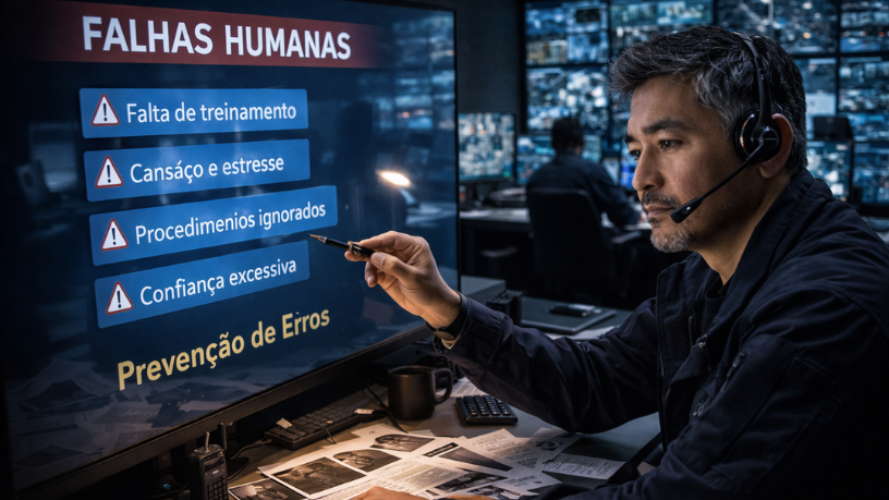 Falhas humanas em operações de segurança: A análise de Ernesto Kenji Igarashi sobre prevenção 1 Ernesto Kenji Igarashi