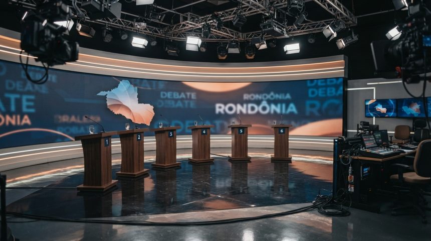 Seis candidatos ao Governo de Rondônia se enfrentam pela primeira vez em debate na Band 1